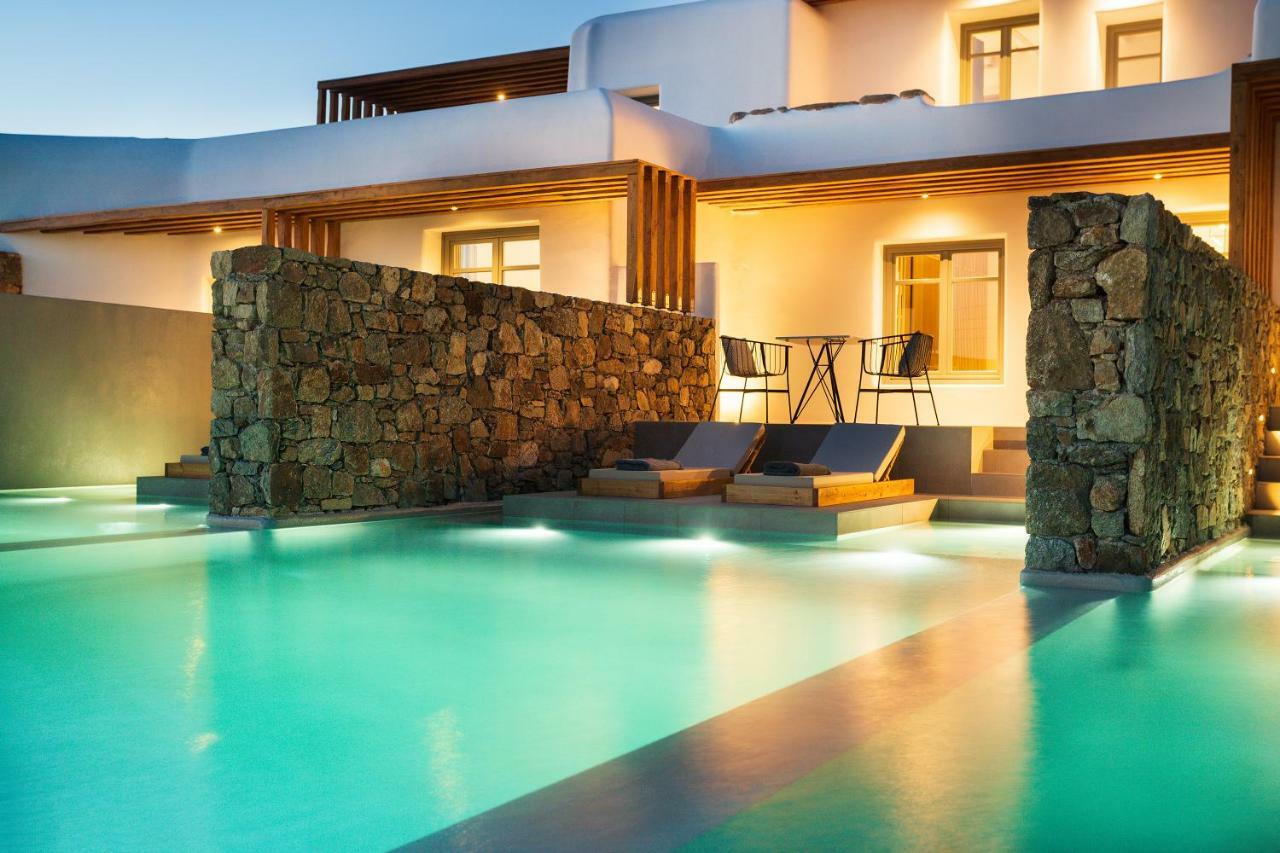 Mykonos Soul Luxury Suites (Adults Only) アギオス・ステファノス エクステリア 写真